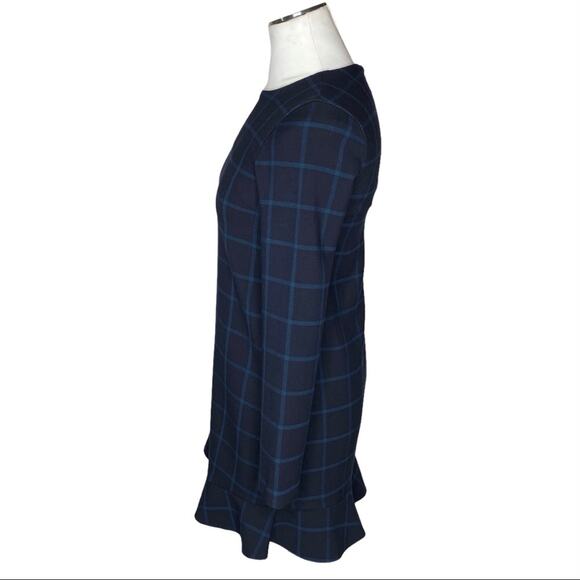 Zara Plaid Ruffle Hem Dress size XS - Picture 6 of 9
